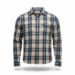 The Normal Brand Men’s Heavyweight Flannel Overshirt Shirt M Medium